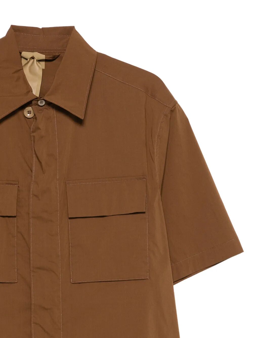 Mid Layer Brown Co Pl Jacket