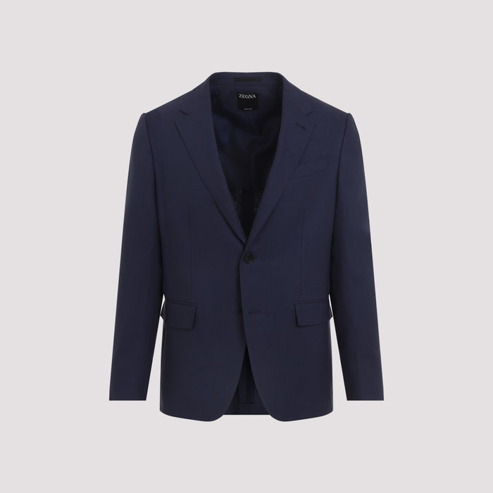Oasi Jacket Blue Linen