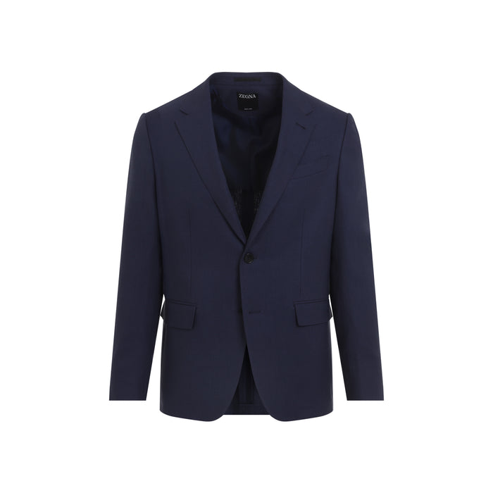 Oasi Jacket Blue Linen