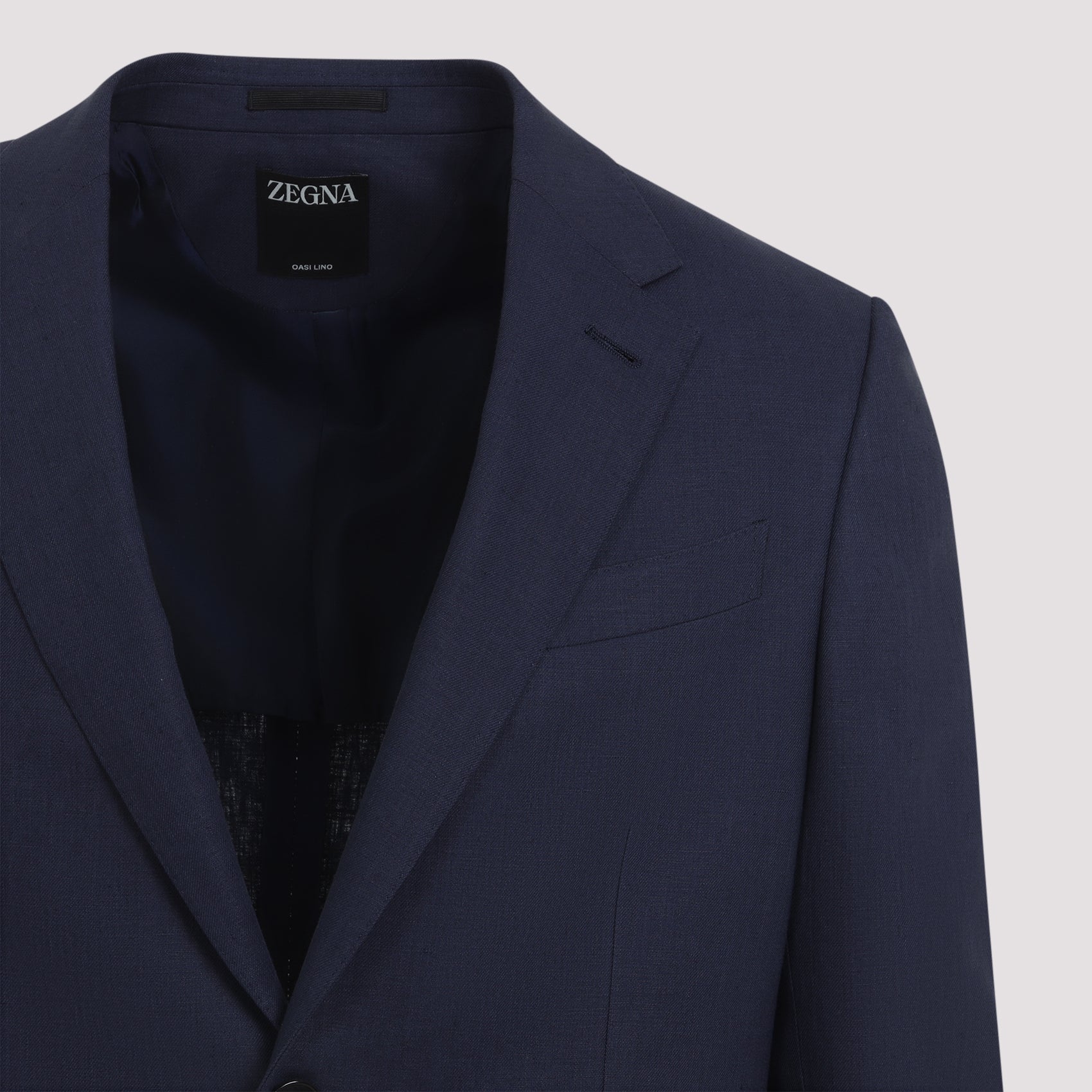 Oasi Jacket Blue Linen