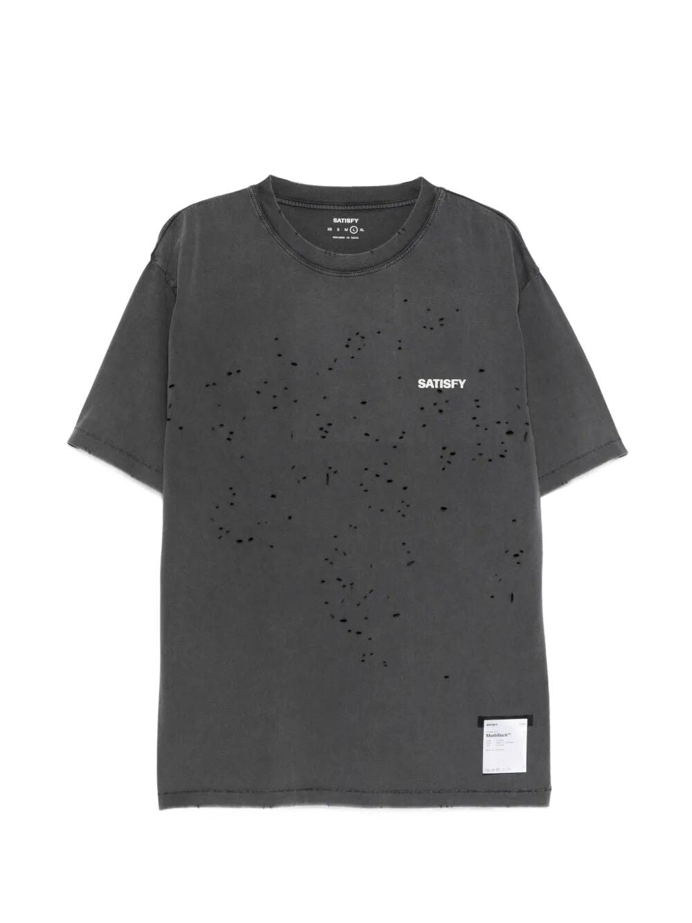 Mothtech T Shirt Black Cotton Tshirt