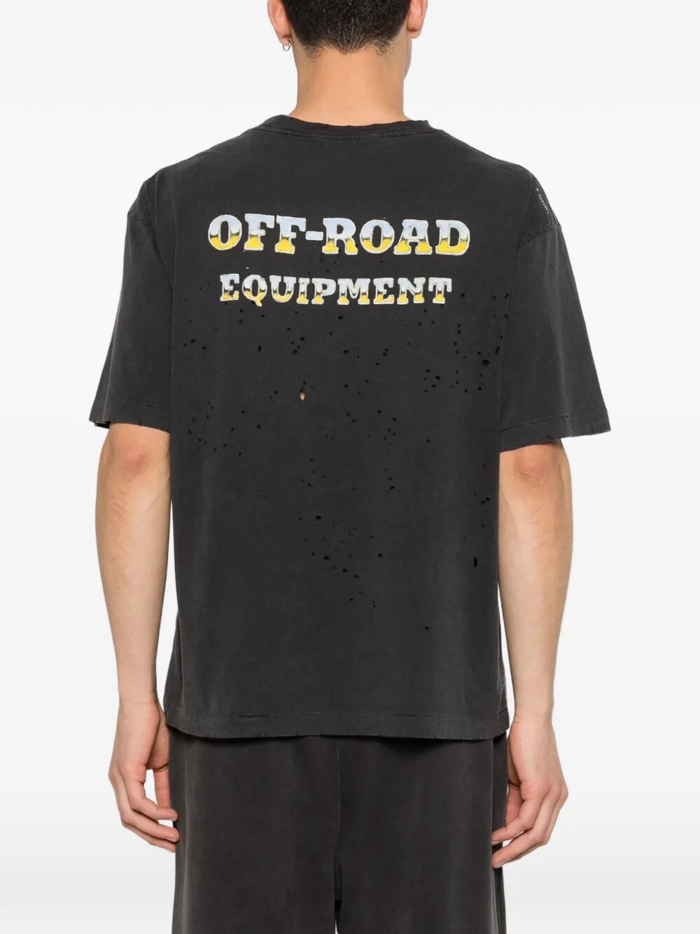 Mothtech T Shirt Black Cotton Tshirt