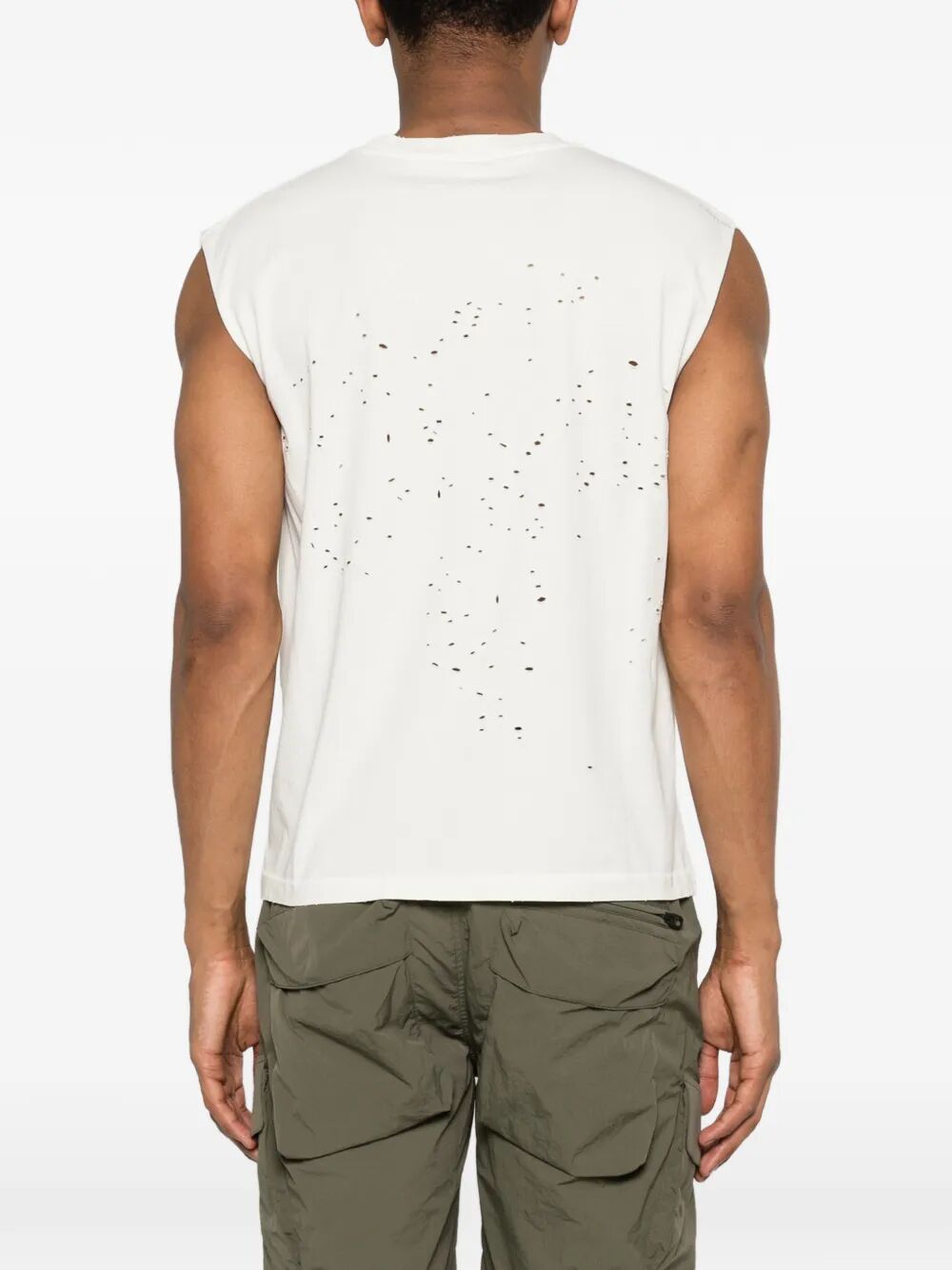 Mothtech Muscle Tee Brown Cotton Tshirt