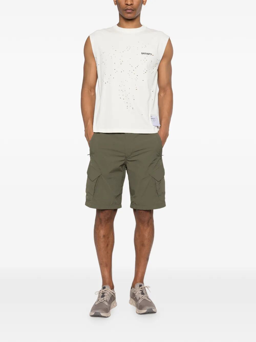 Mothtech Muscle Tee Brown Cotton Tshirt