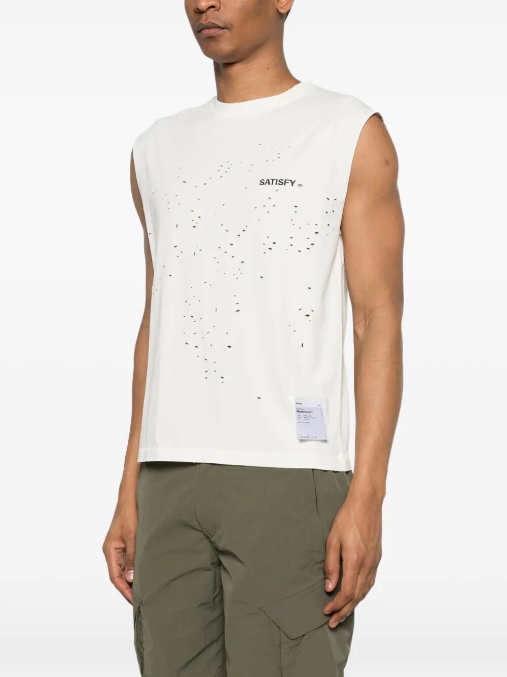 Mothtech Muscle Tee Brown Cotton Tshirt