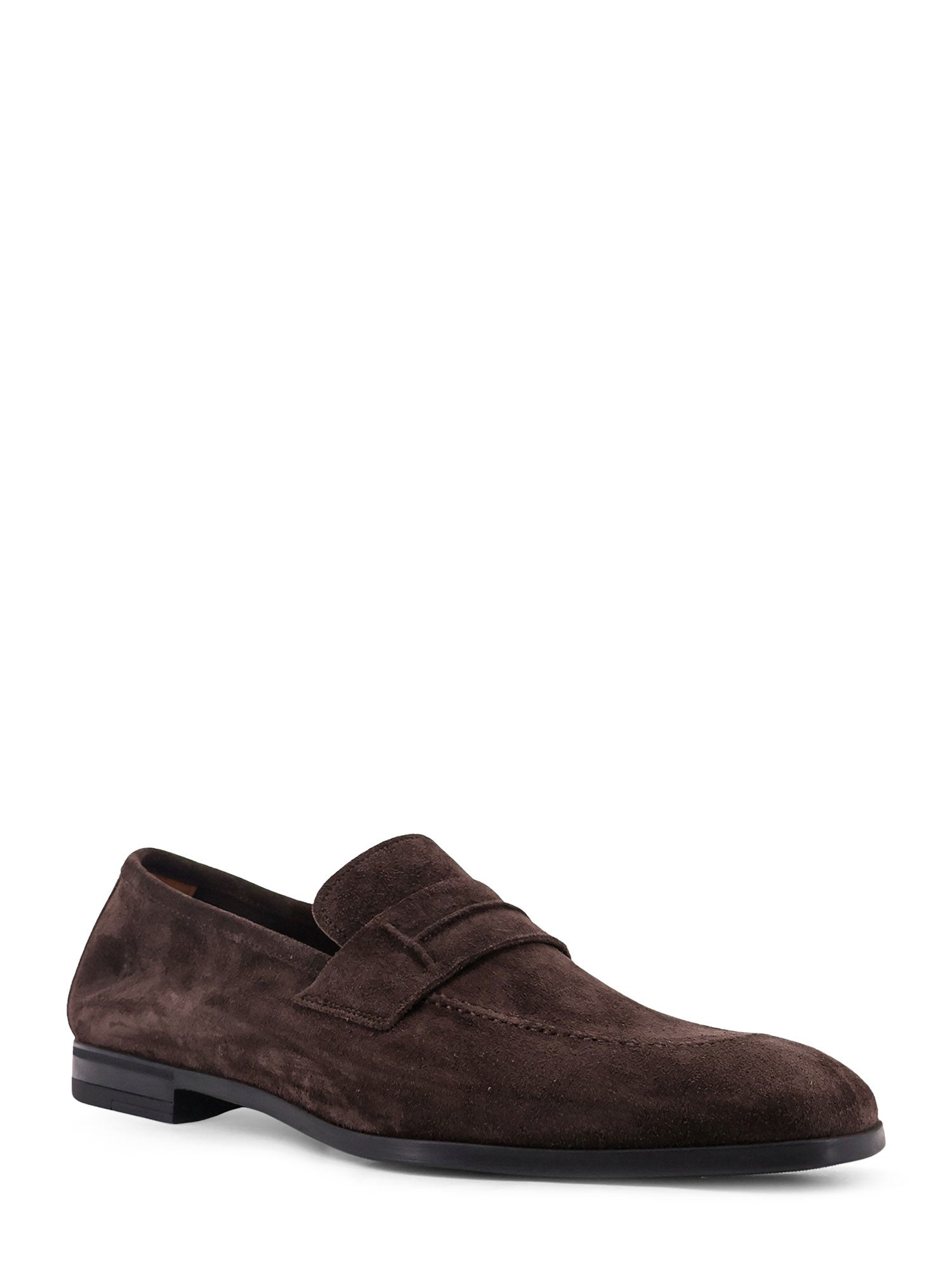 Tom Ford Flat shoes Coffee Pelle