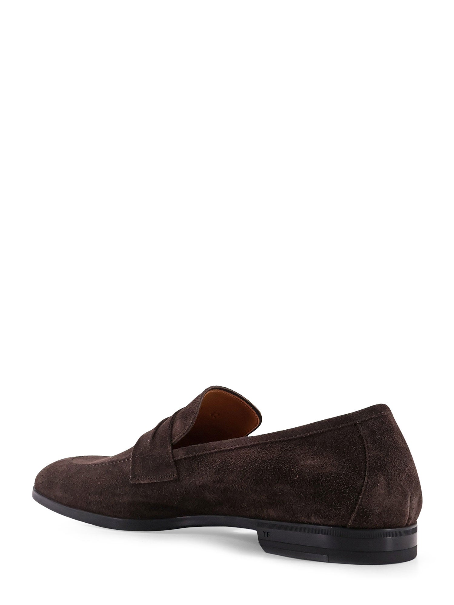 Tom Ford Flat shoes Coffee Pelle