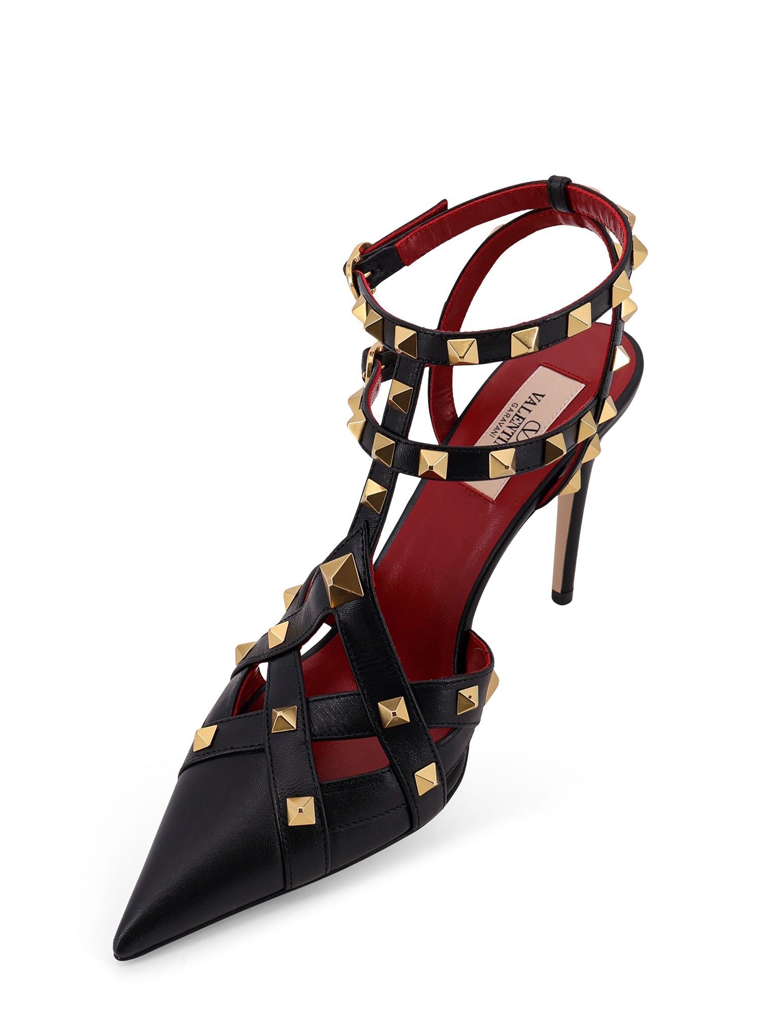 Valentino Garavani With Heel Black Pelle