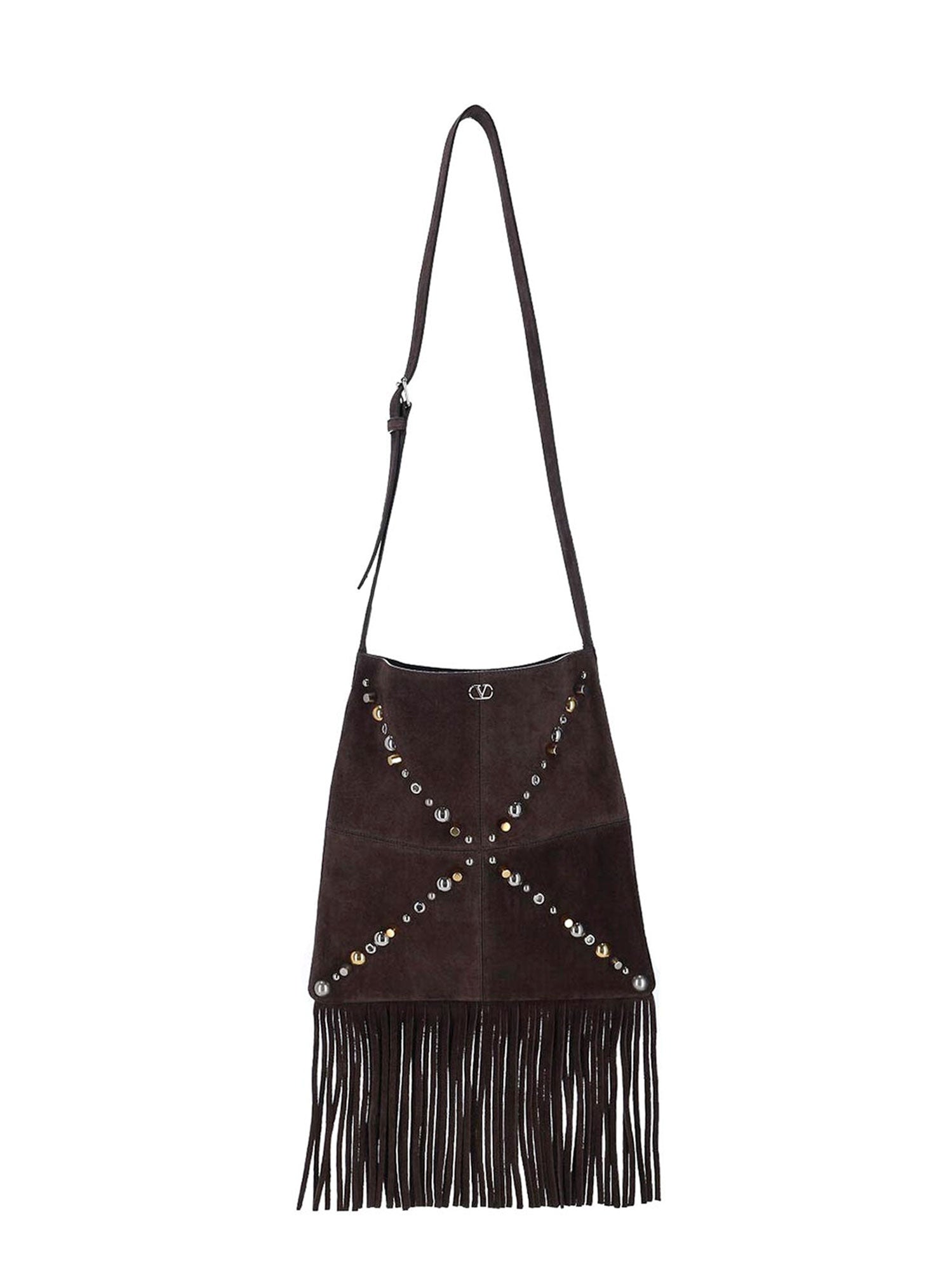 Valentino Garavani Bags Dark Brown Suede