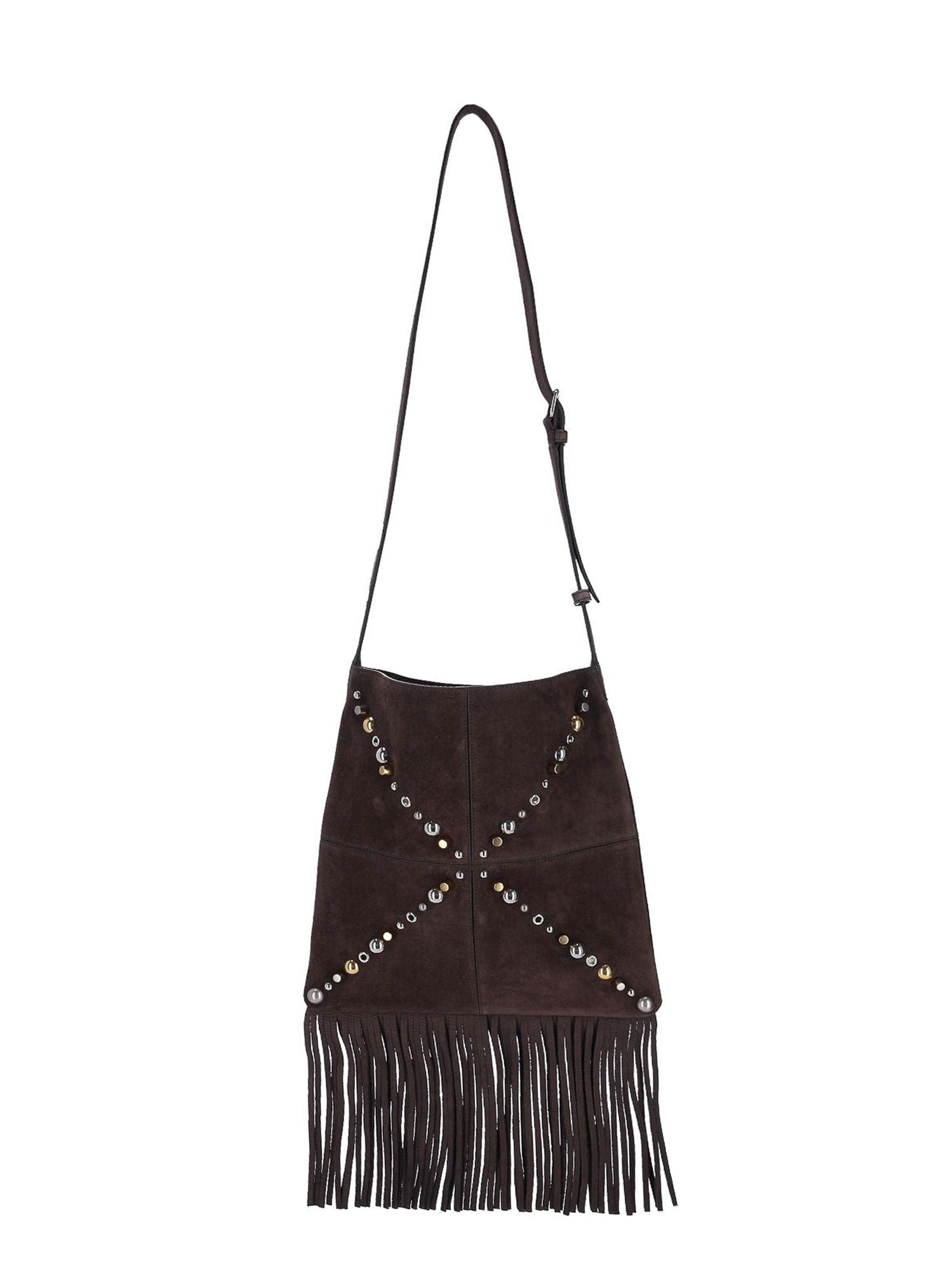 Valentino Garavani Bags Dark Brown Suede