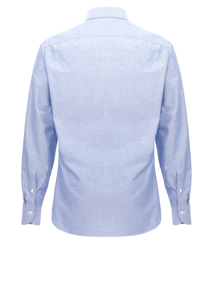 Marechiaro shirt Light Blue Cotton Shirt, Blouse