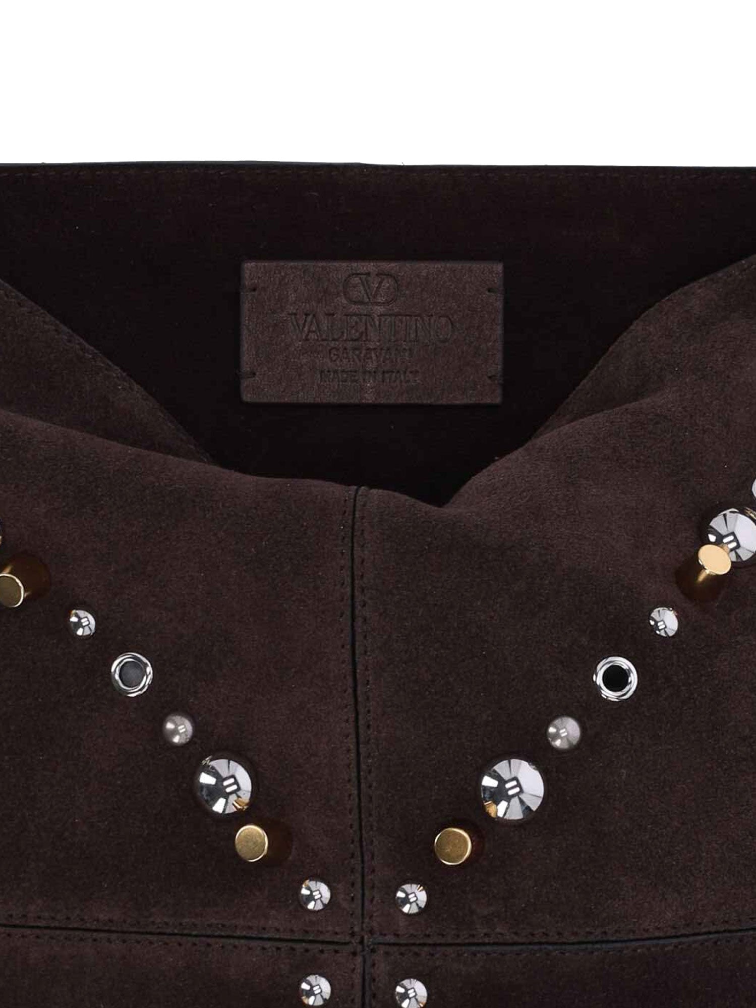 Valentino Garavani Bags Dark Brown Suede