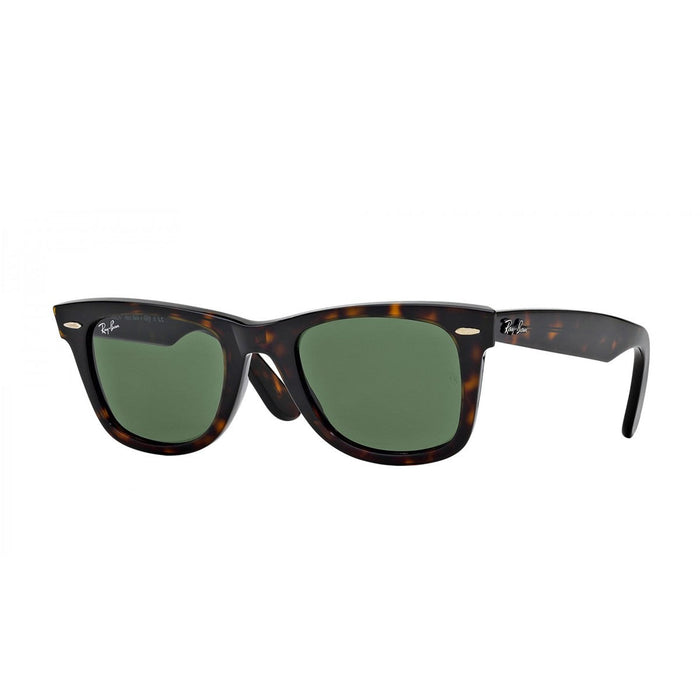 Ray-Ban Rb2140f Wayfarer Brown Celluloide Sunglasses
