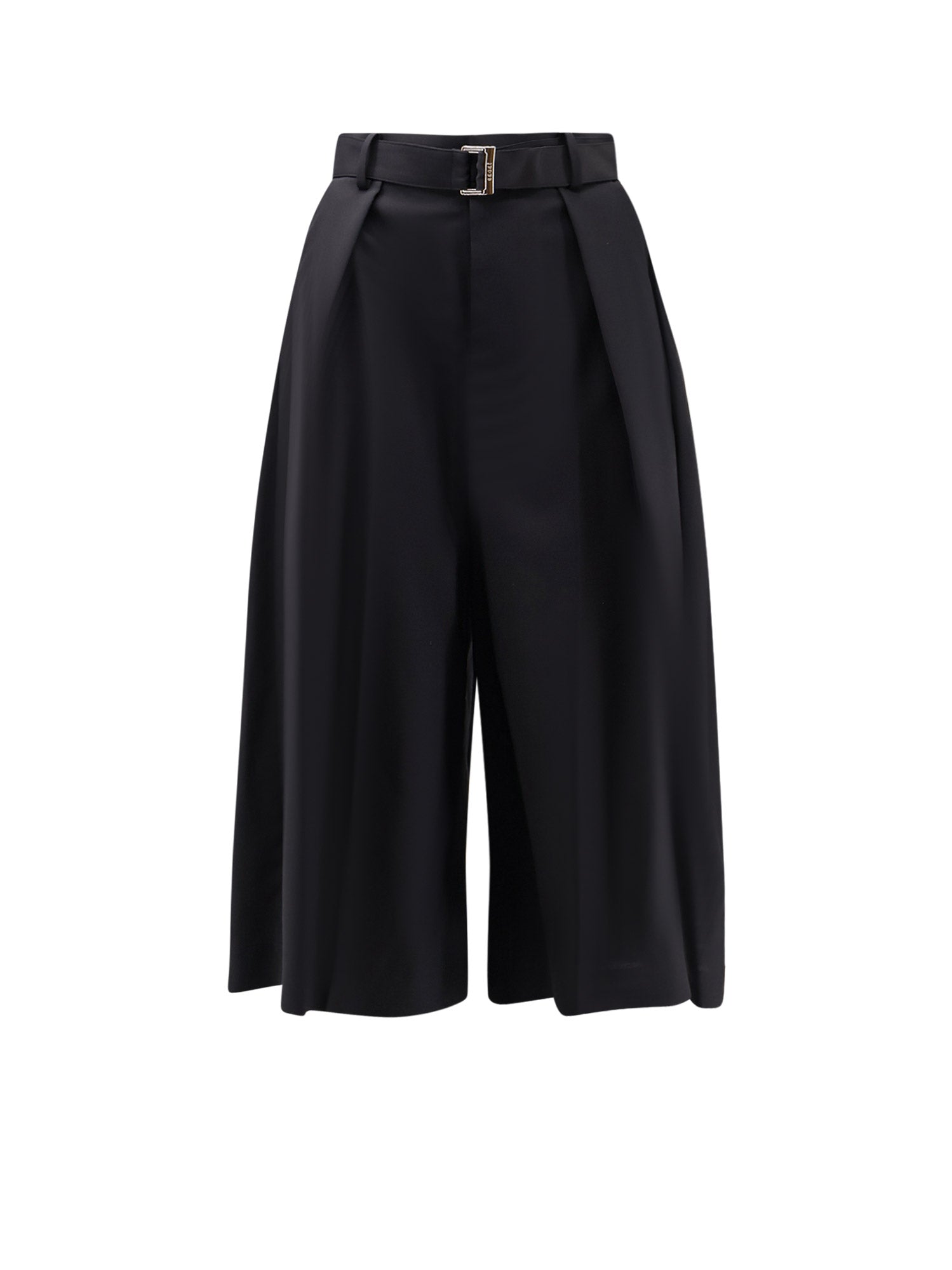 Sacai Shorts Black Poliestere