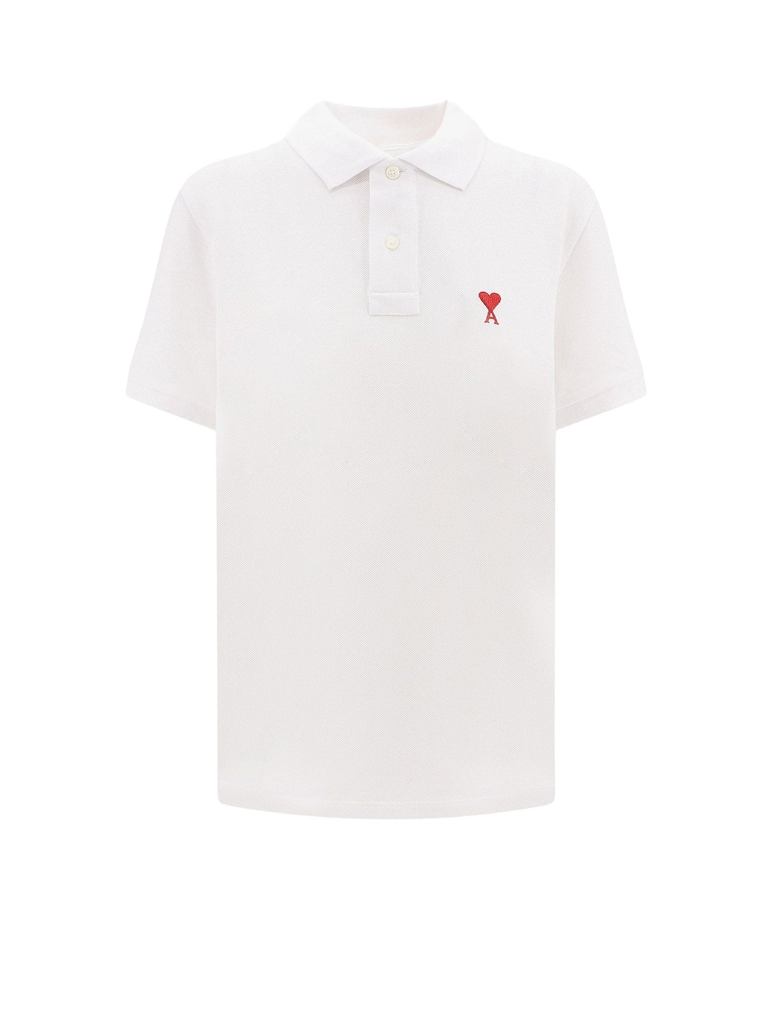 Ami Paris T-shirts and Polos White Cotone