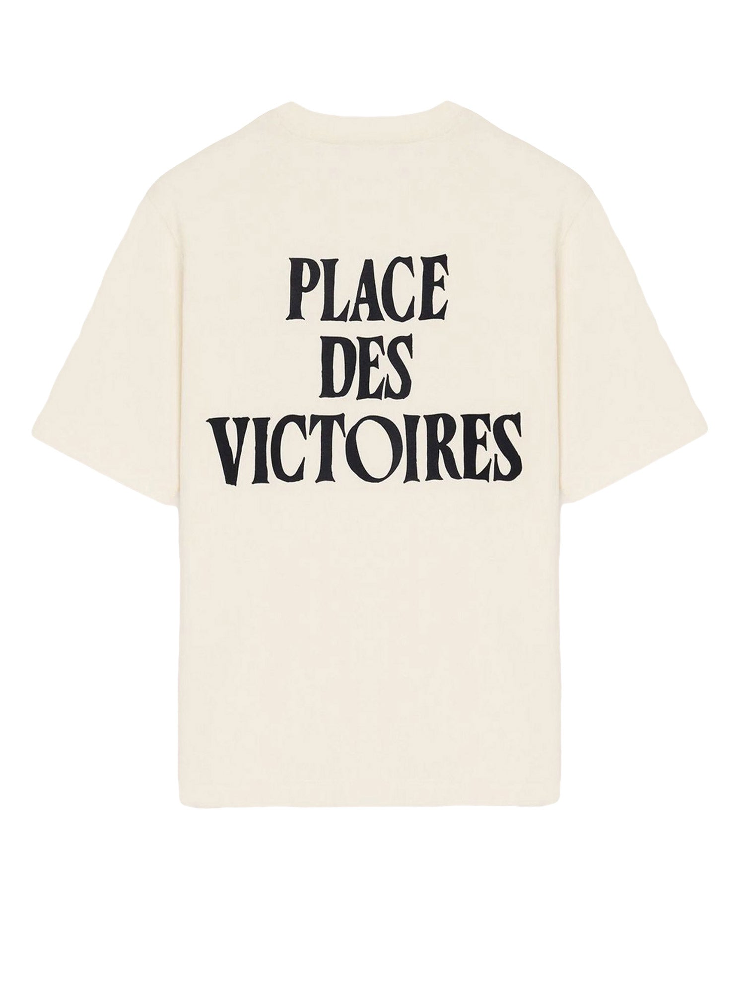Ami Paris T-Shirts And Polos Blanc Creme Cotone