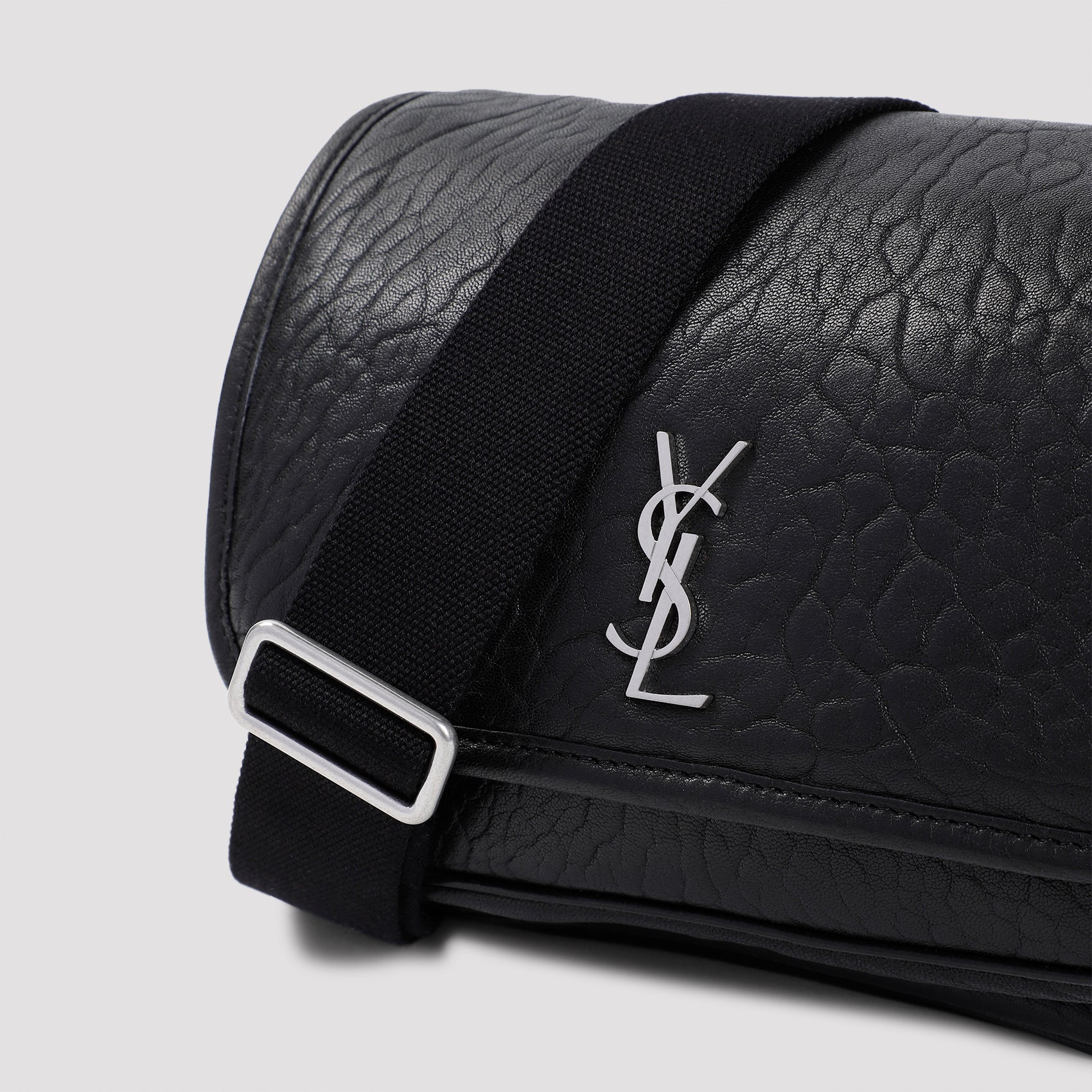 Niki S Messanger Bag Black Leather