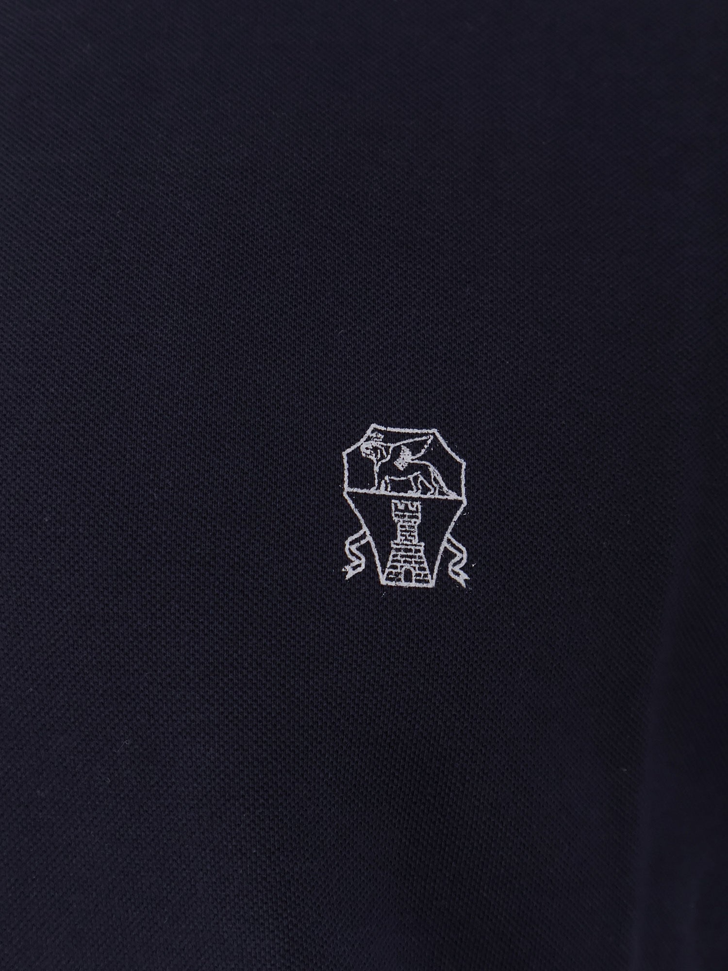 Brunello Cucinelli T-Shirts And Polos Cobalto Grigio Cotone