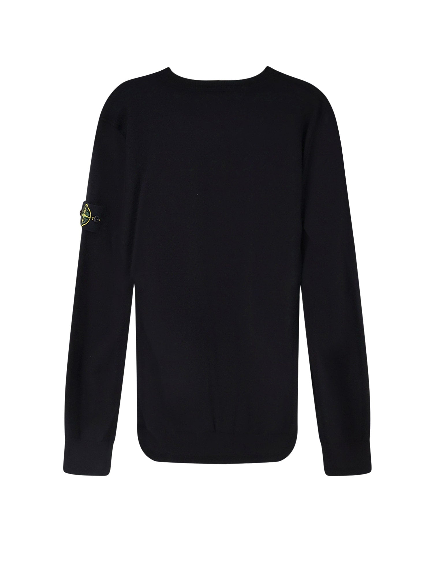 Stone Island Sweaters Black Cotone Organico