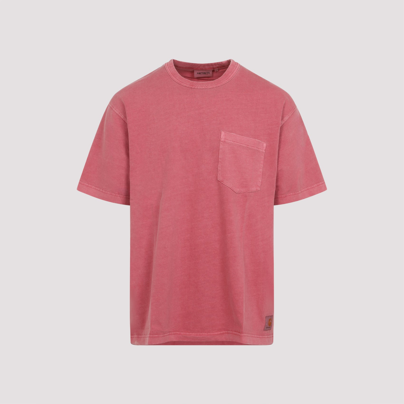 S-s Torion Pocket T-shirt Red Cotton Tshirt