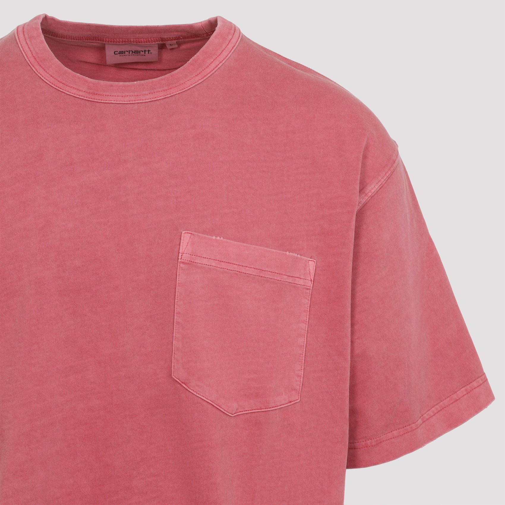 S-s Torion Pocket T-shirt Red Cotton Tshirt