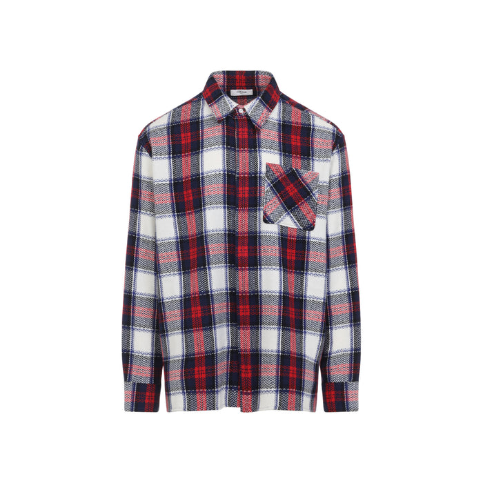 Cashmere Overshirt Multicolour Shirt