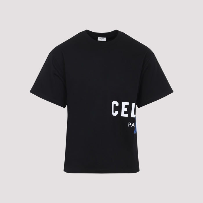 Relaxed T-Shirt Black Cotton Tshirt
