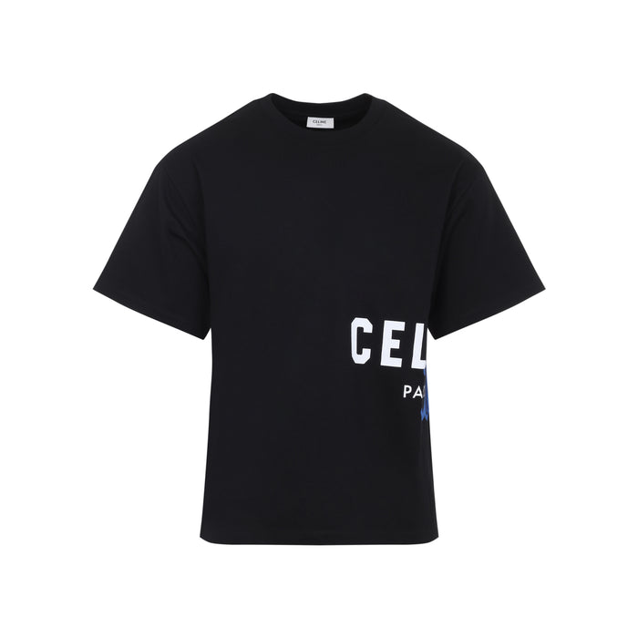 Relaxed T-Shirt Black Cotton Tshirt