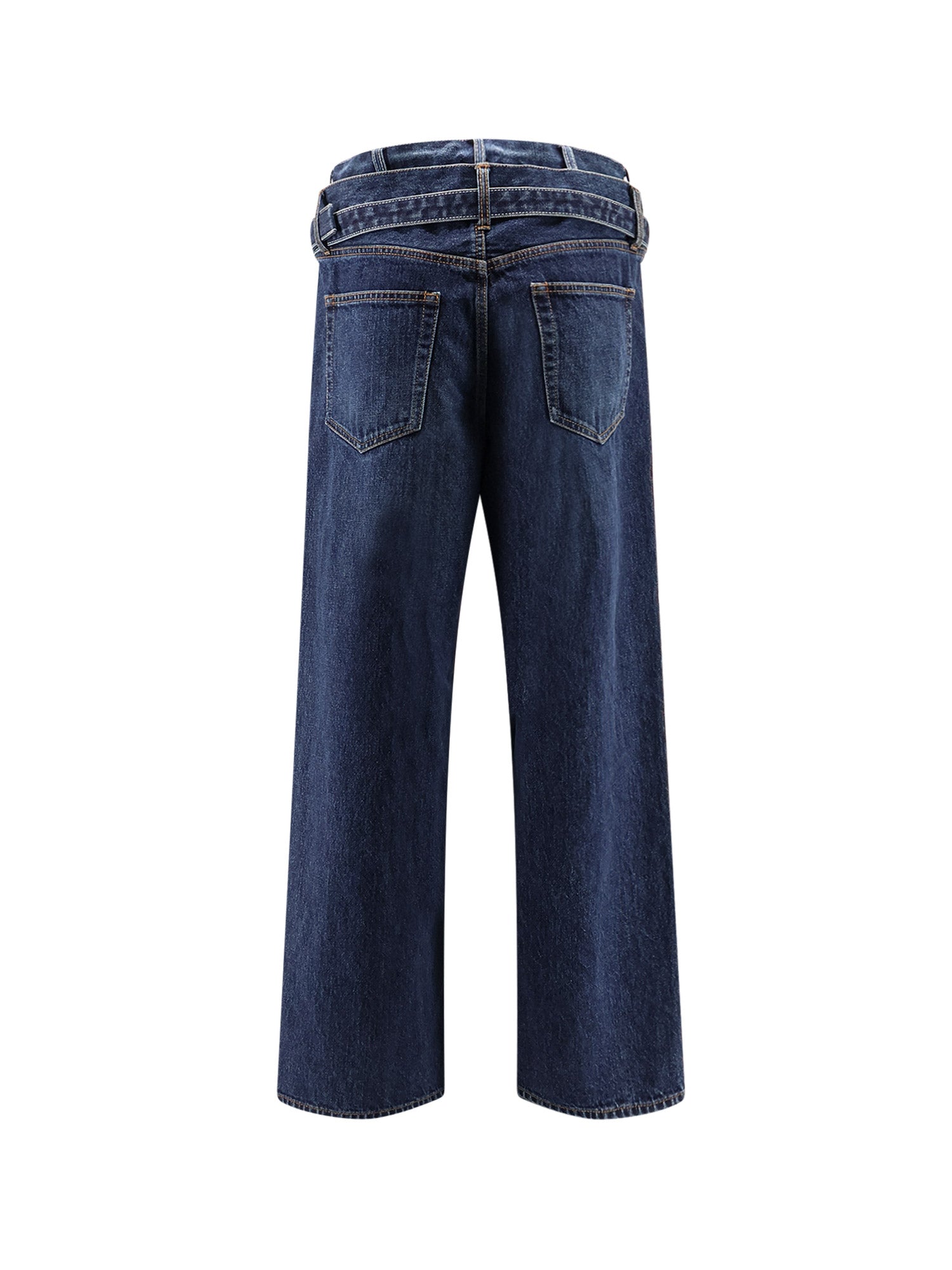 Sacai Jeans Blue Cotone