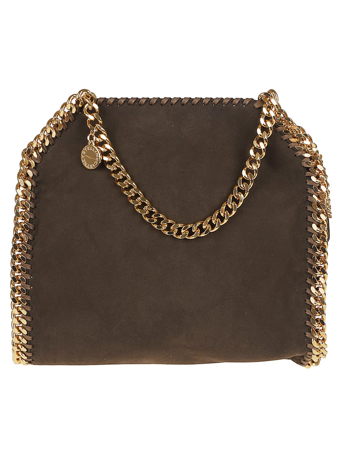 Mini Tote Alter Suede Brown Polyester Borsa