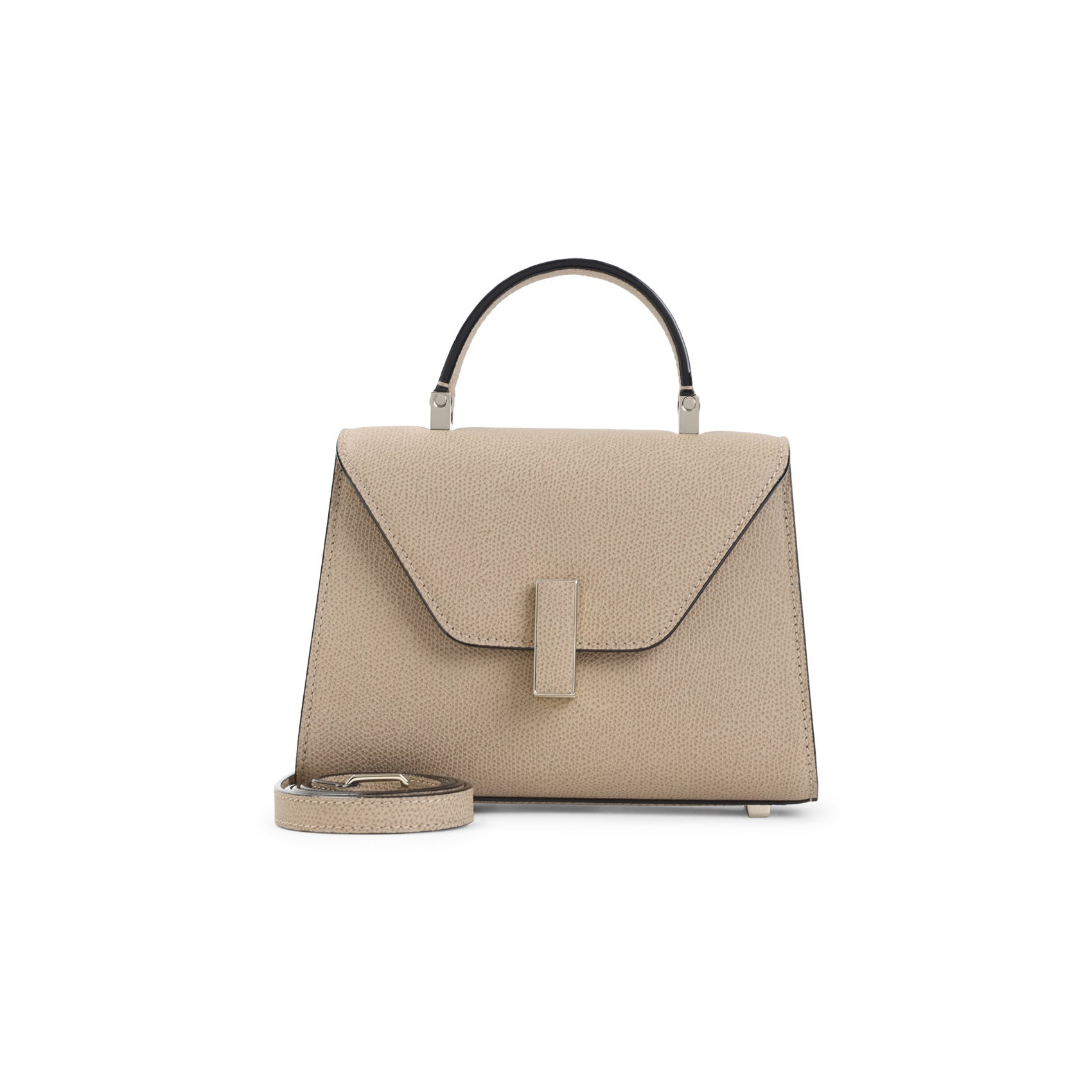 Iside Crossbody Micro Bag Nude & Neutrals Calf Leather