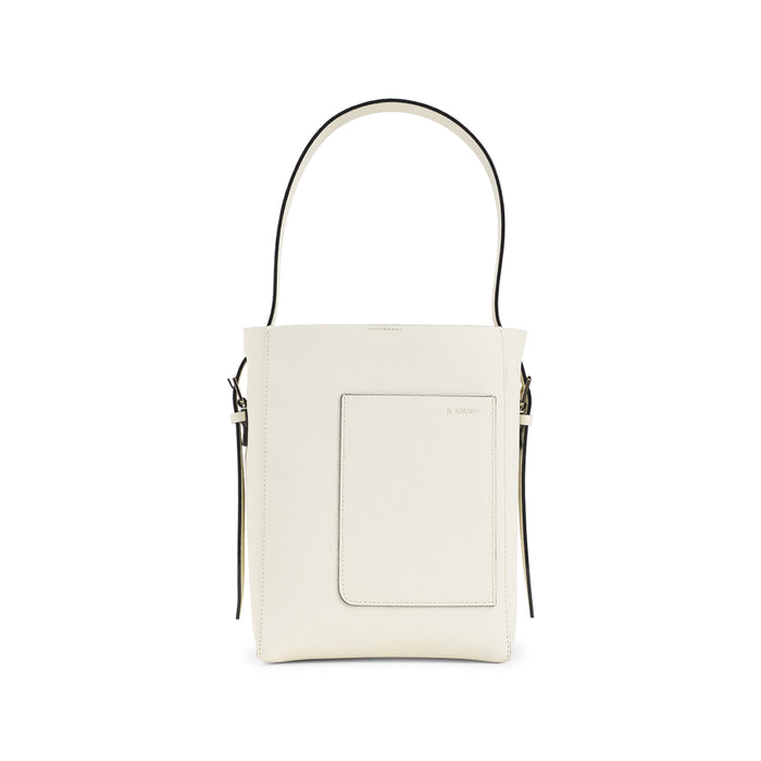 Small Bucket Bag Nude & Neutrals Calf Leather