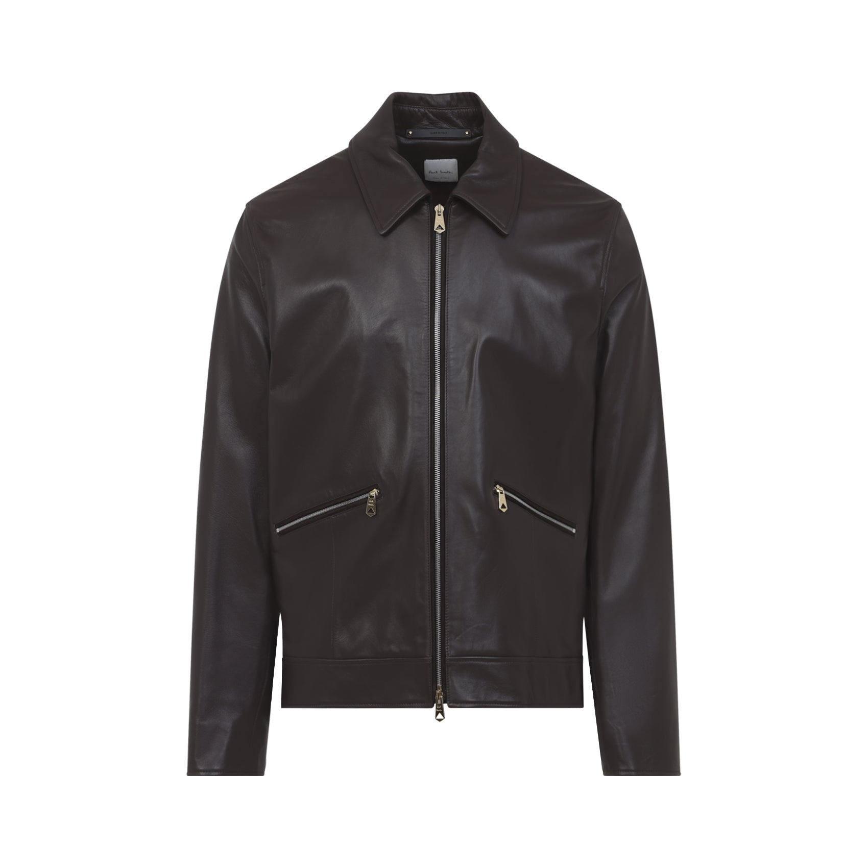 Regular Fit Jacket Brown Lamb Leather