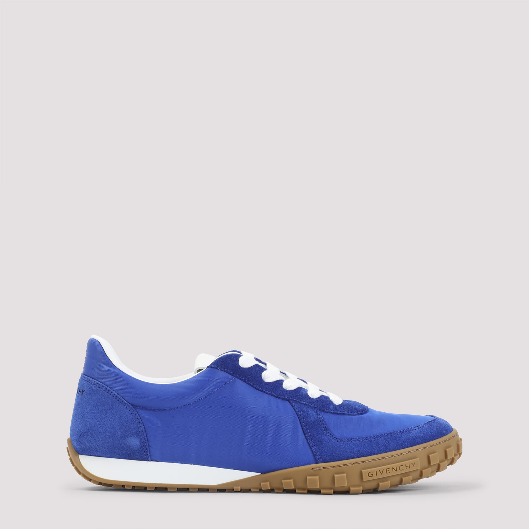 Polyamide Sneakers Blue Rubber Shoe