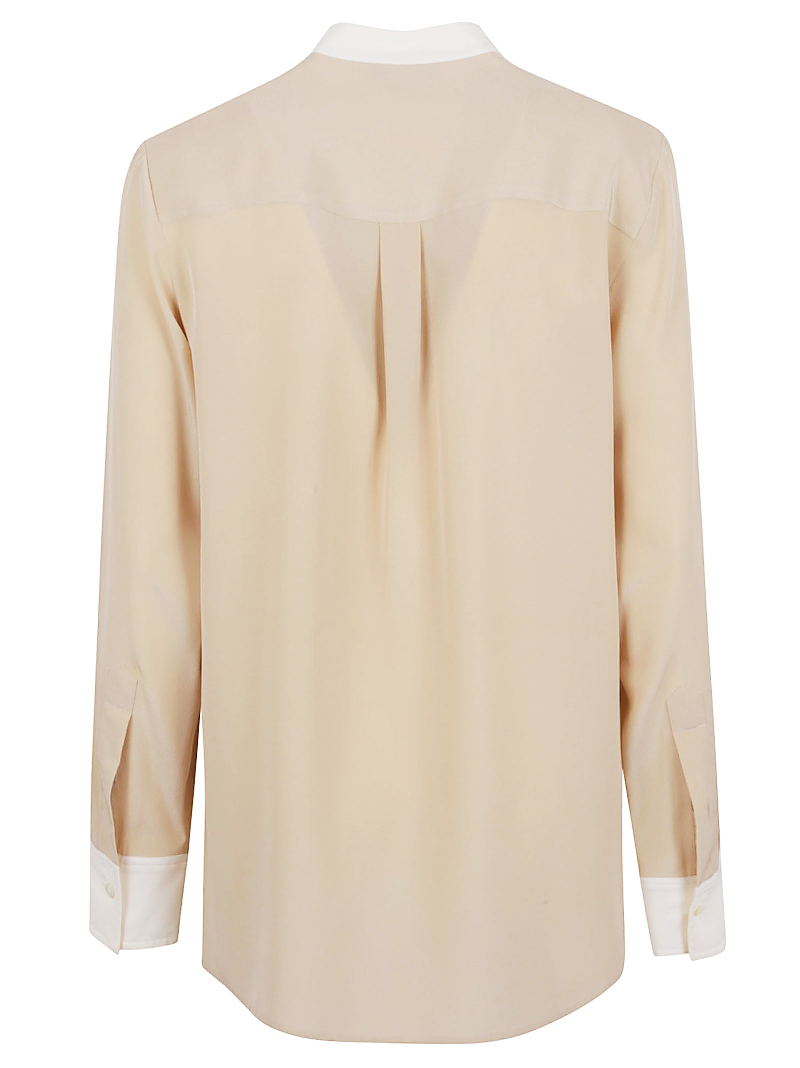 Cdc Bicolour Shirt Nude & Neutrals 1: Silk Camicia