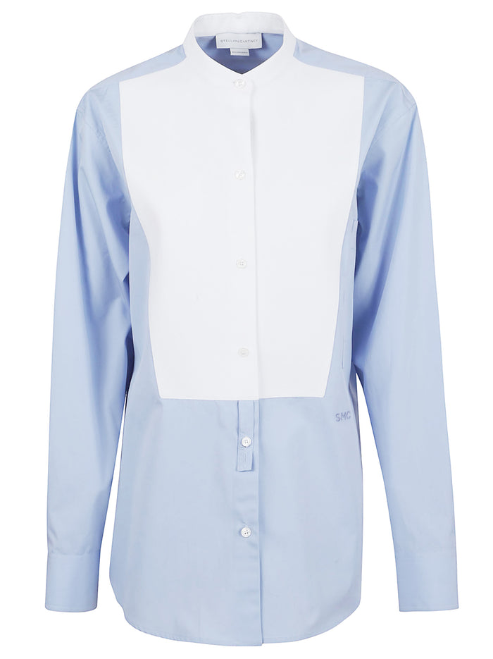 Poplin Shirt Blue 1: Cotton Camicia