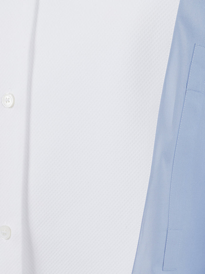 Poplin Shirt Blue 1: Cotton Camicia