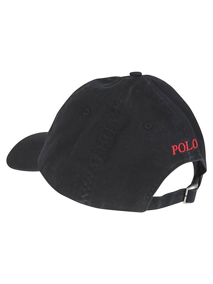 Clsc Cap-apparel Black Cotton Cappello