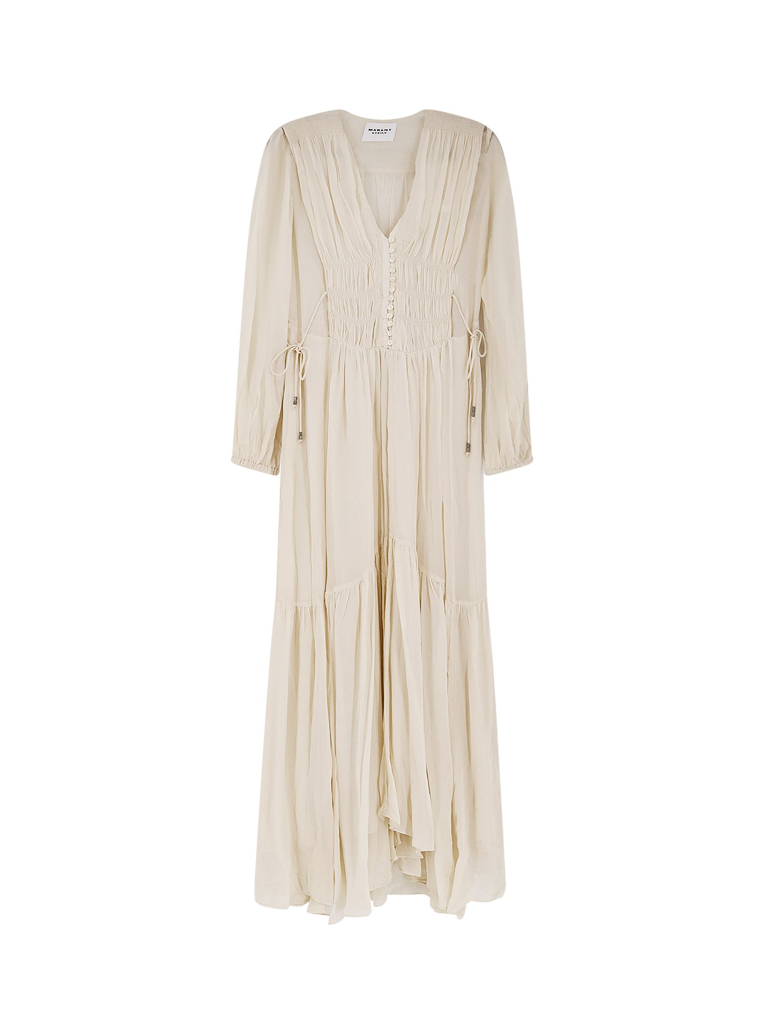 MARANT ETOILE Dresses Beige Viscosa