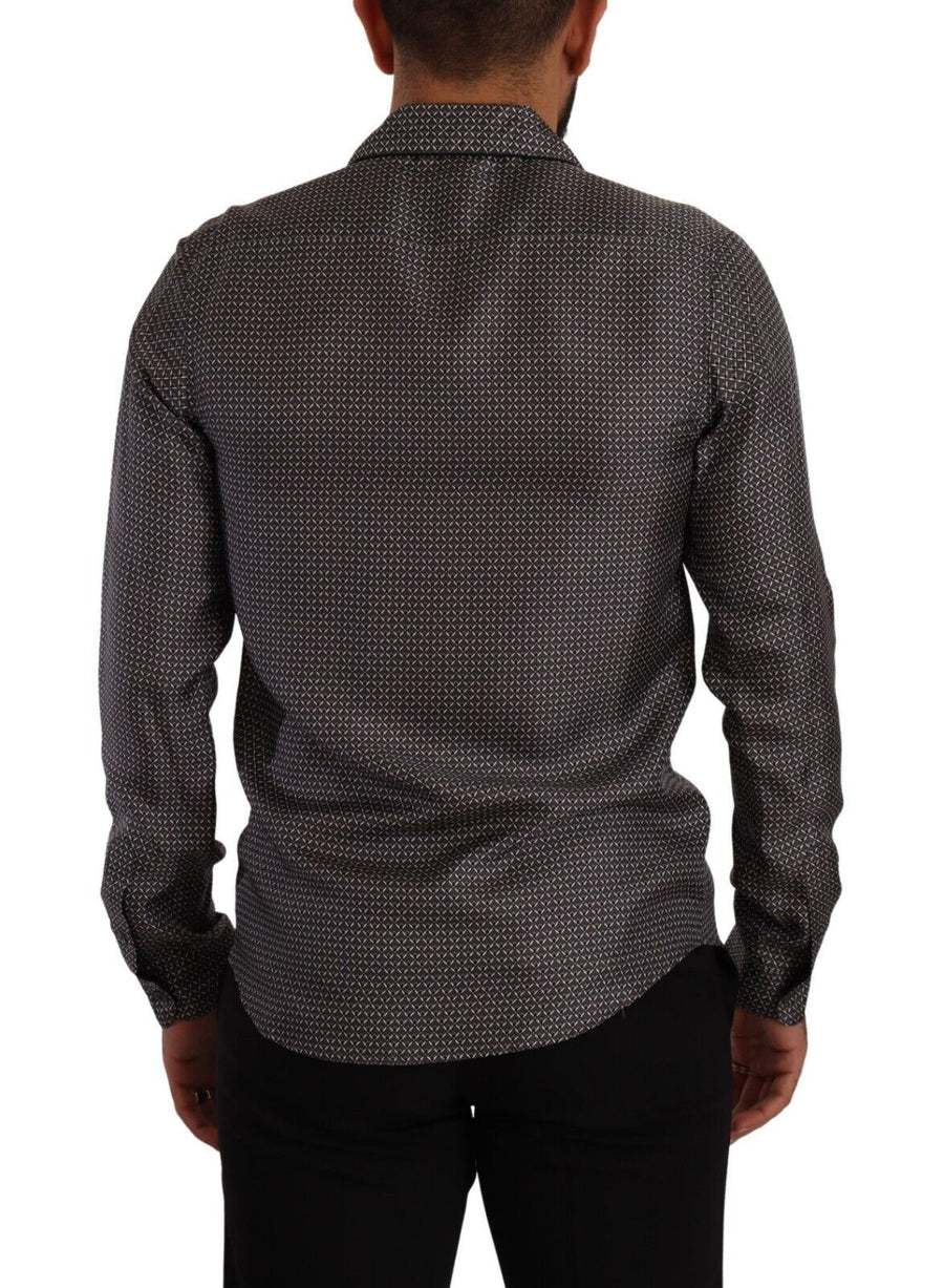 Dolce & Gabbana 100% Silk shirt in gray