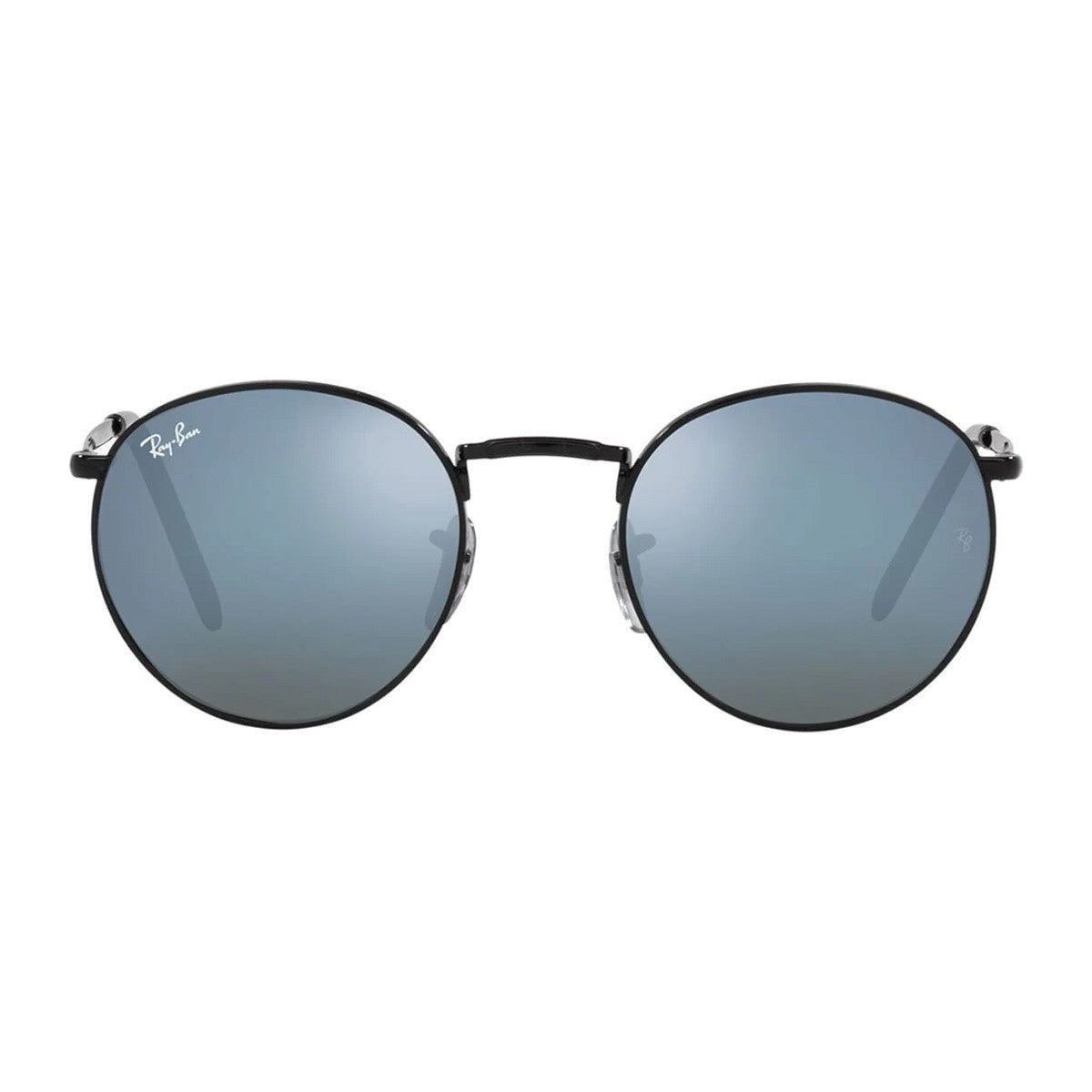 Ray-Ban New Round 3637 Black Metallo Sunglasses