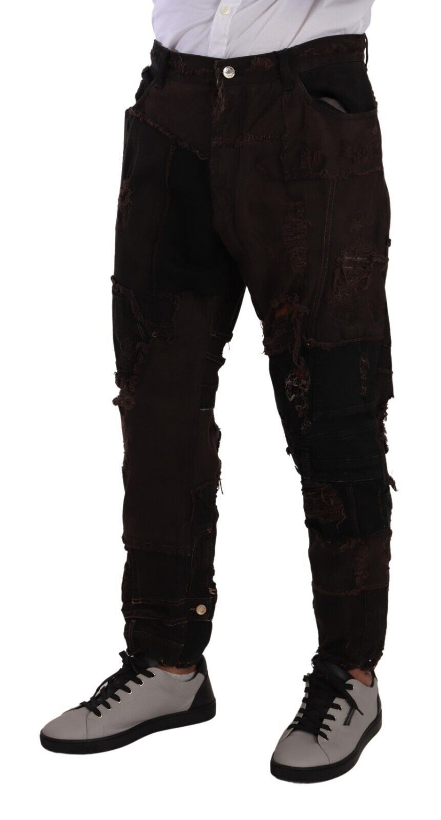 Dolce & Gabbana 98% Cotton 2% Elastane jeans in brown