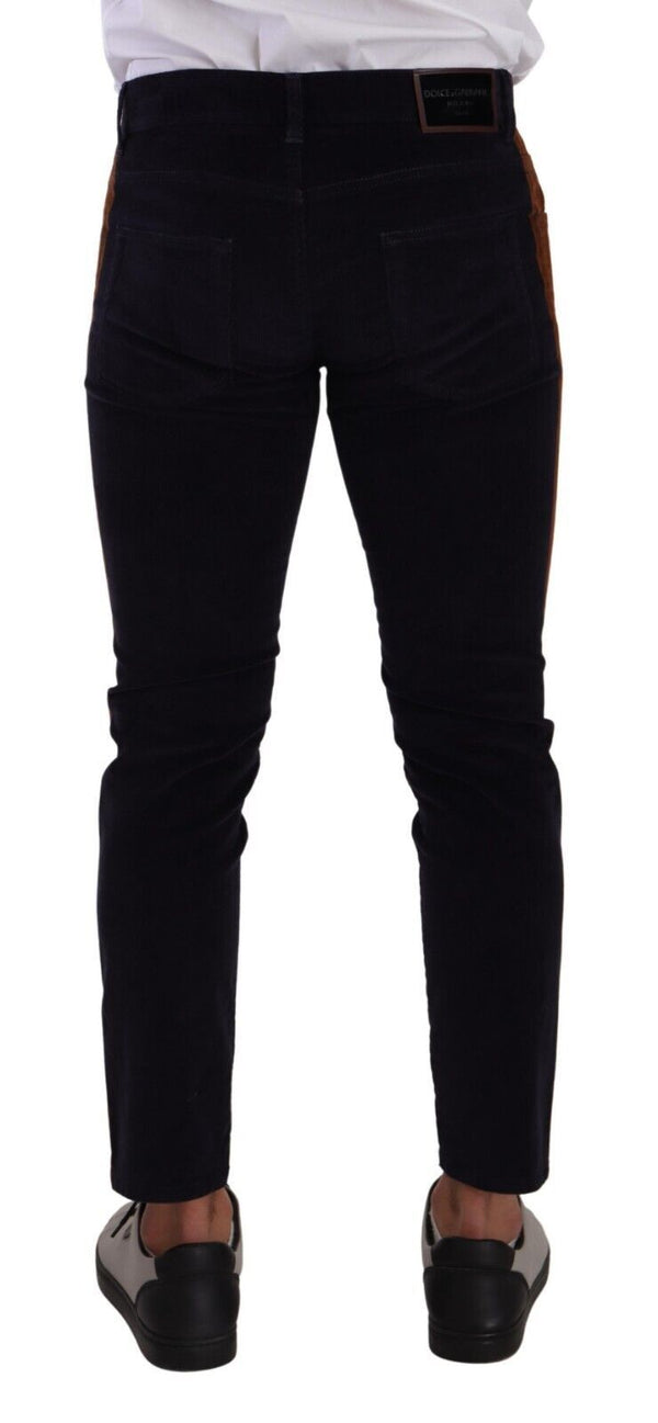 Dolce & Gabbana 98% Cotton jeans in navy
