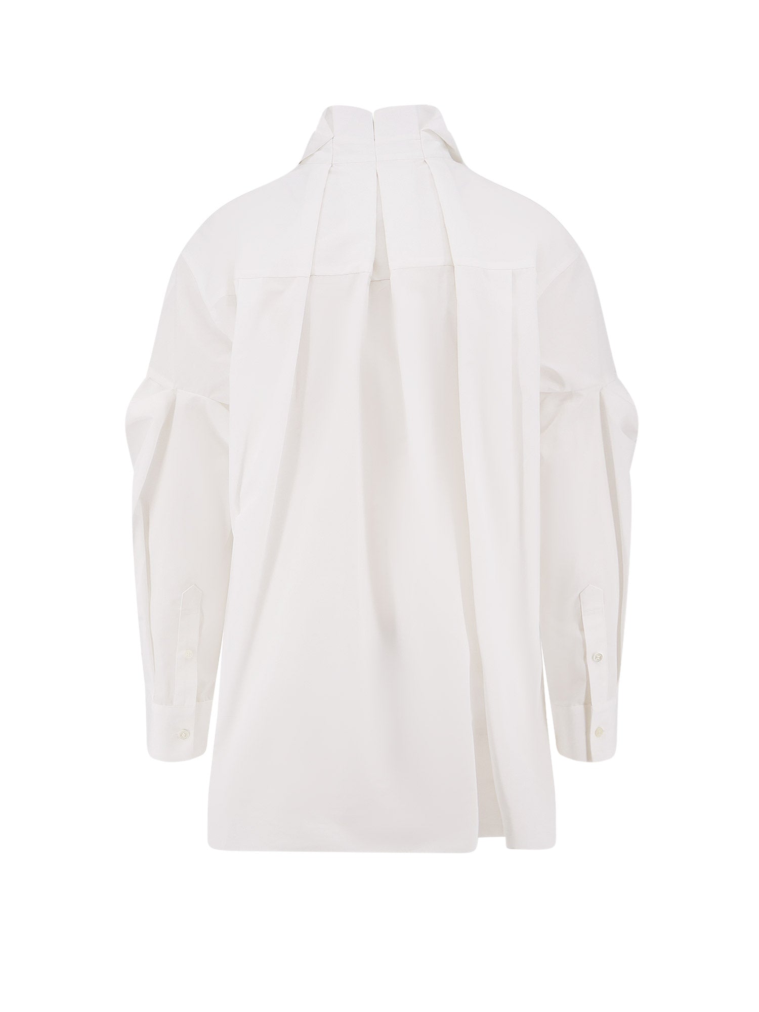 Sacai Shirts Beige 65 % Poliestere Cotone