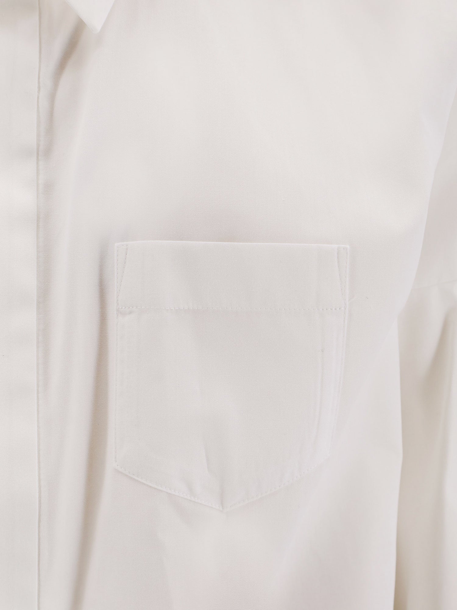 Sacai Shirts Beige 65 % Poliestere Cotone