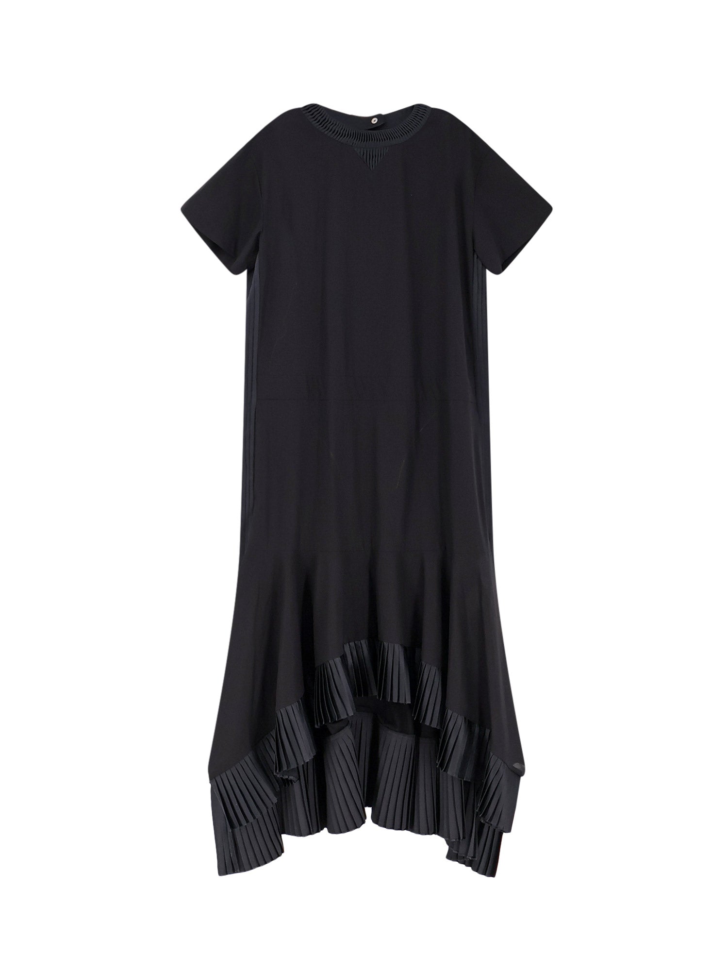 Sacai Dresses Black Cotone