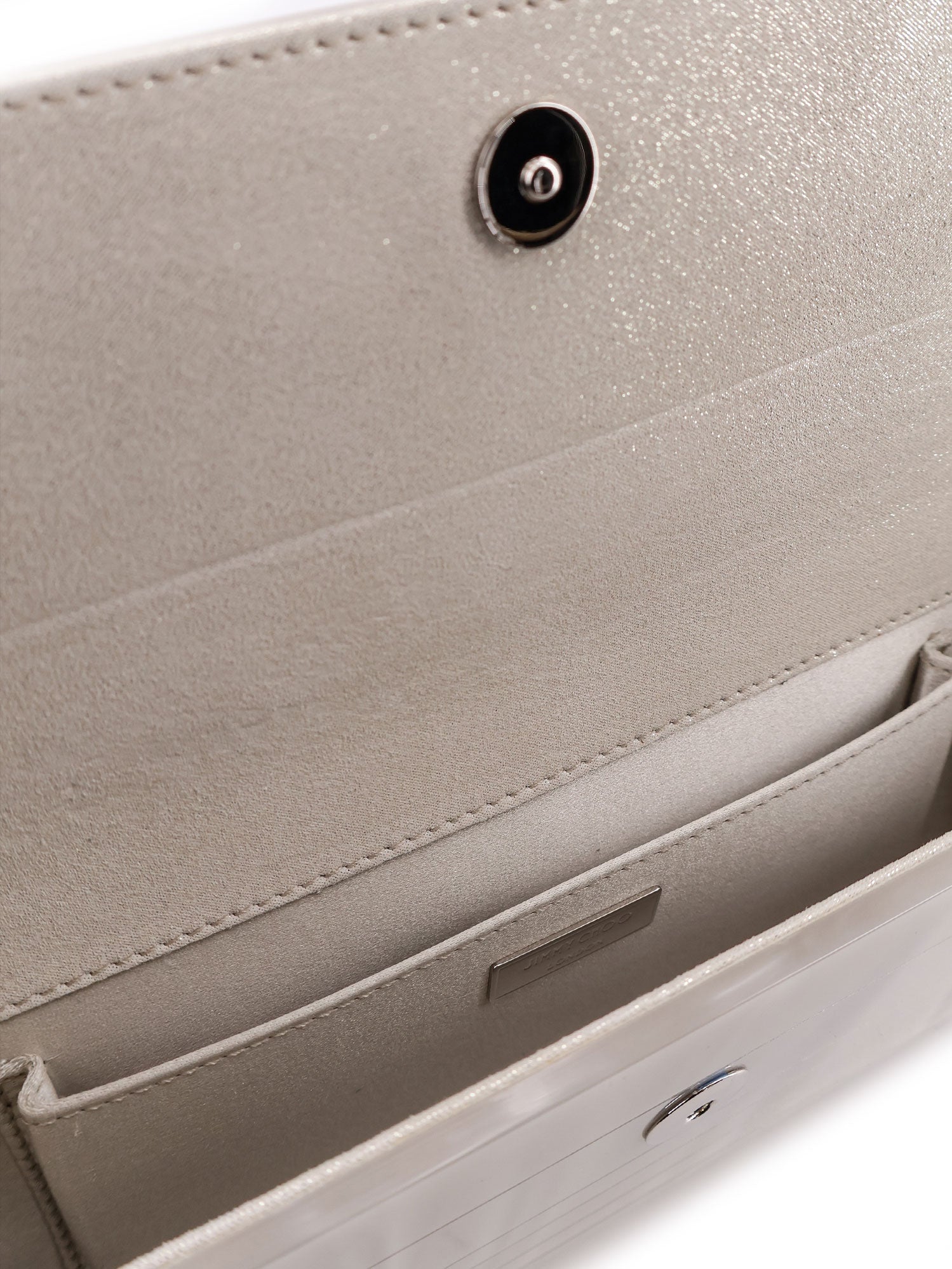 Jimmy Choo Bags White Plexy Brass Goat