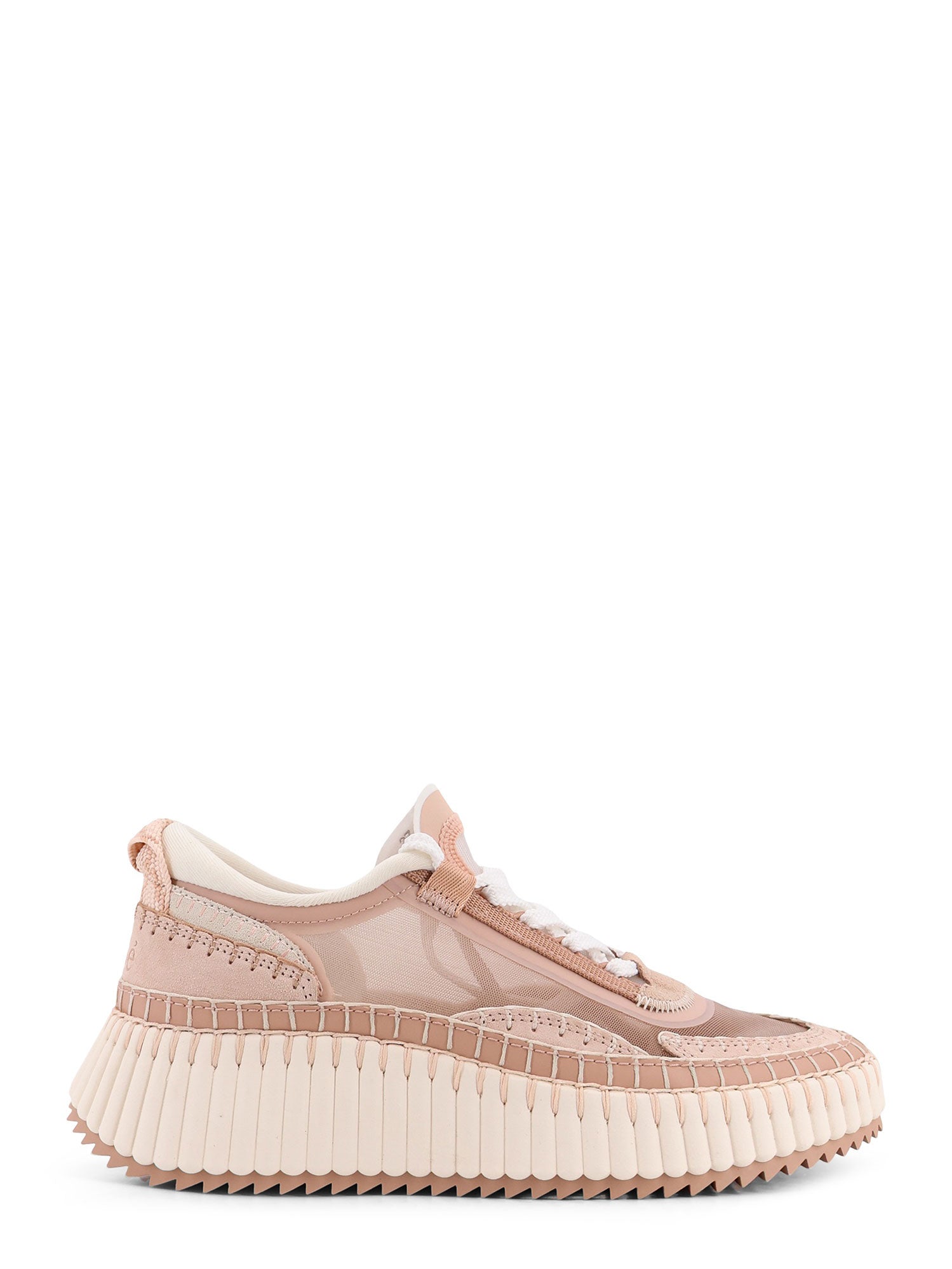 Chloè Sneakers Blushy Beige Nylon/gomma