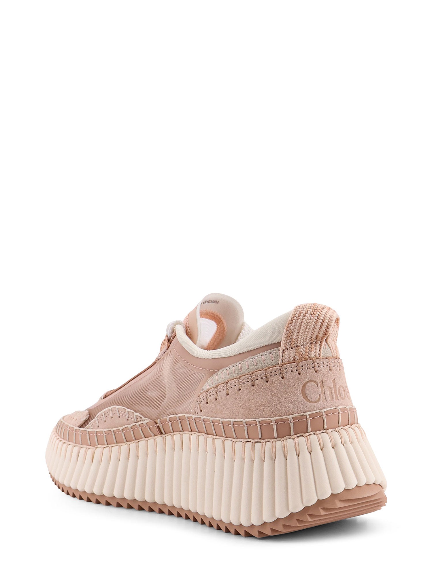 Chloè Sneakers Blushy Beige Nylon/gomma