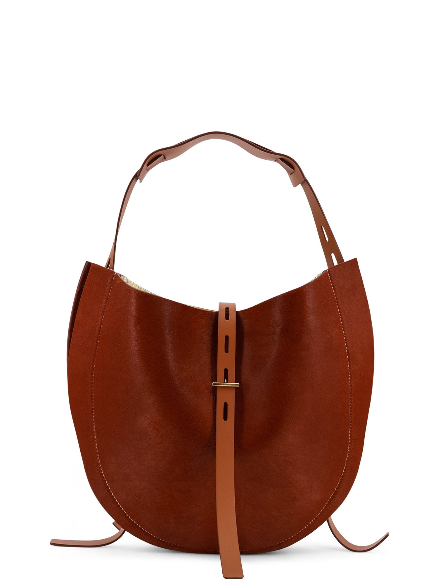 MINOBOSSI Bags Leather Brown Pelle